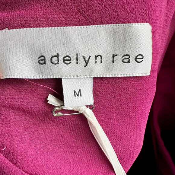 Adelyn Rae Tasha Gown Dress Deep Fuchsia NWT - Picture 8 of 10